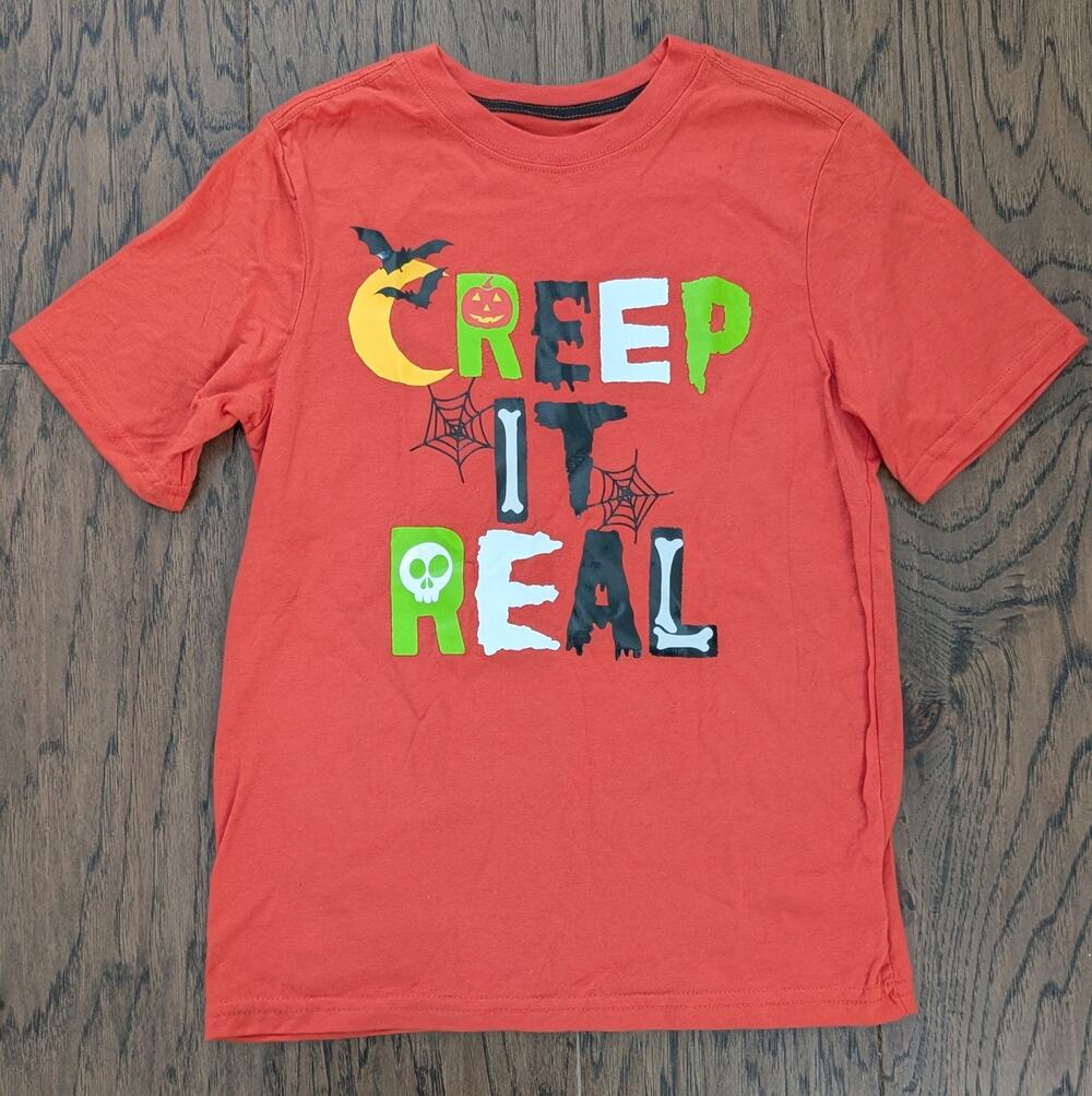 Creep It Real Halloween Short Sleeve Shirt